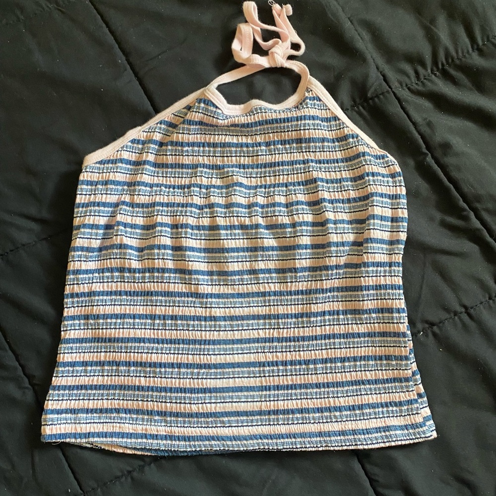 Halter top (y2k vintage) multi color XL